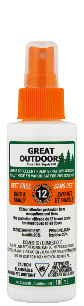 856428008131_InsectRepellentIcaridinPumpSpray_100mL_FT Great Outdoors Deet Free Pump spray