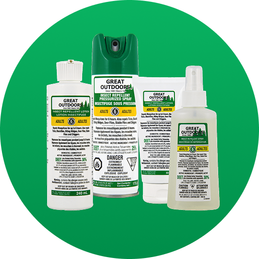 MaximumDefense_Group_Circle Great Outdoors Maximum Defense product line